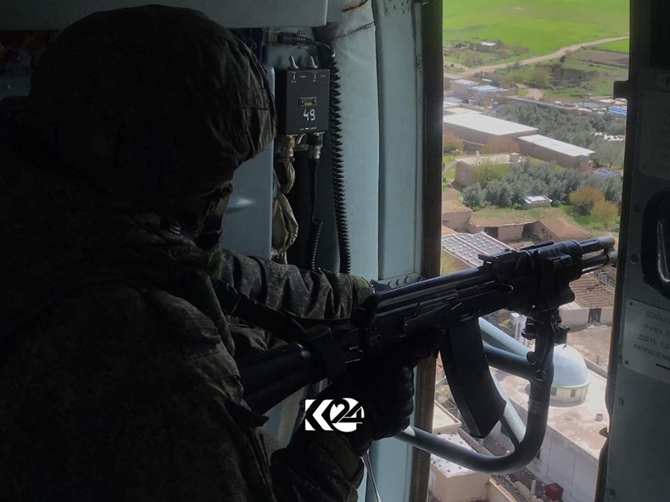 Hêzên Rûsî û Tirkî gereke çavdêriyê li rojhilatê Qamişlo dikin